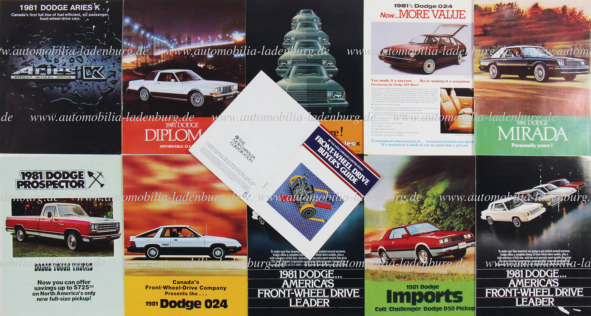 1981 Dodge Aries-K, 024, Omni, & Colt