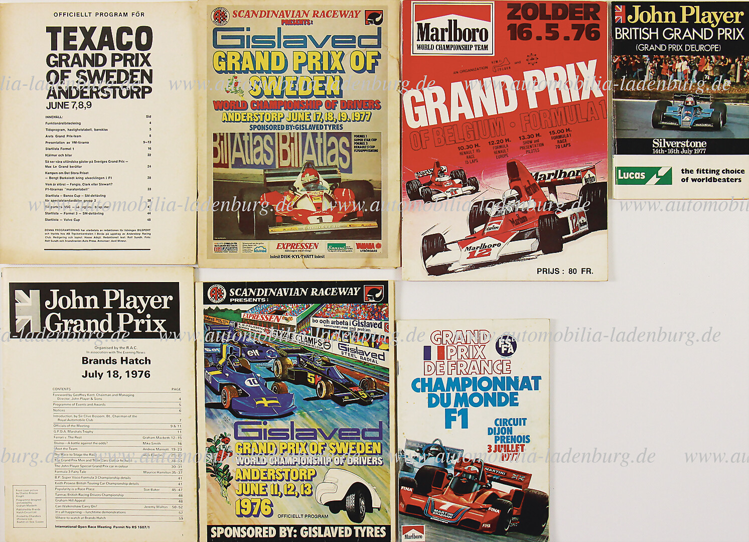 Vintage poster – San Marino, 9e Gran Premio Kronenbourg, Formula 1