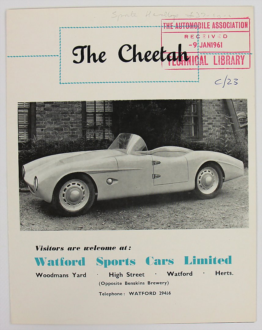 1960 Watford Cheetah Sport